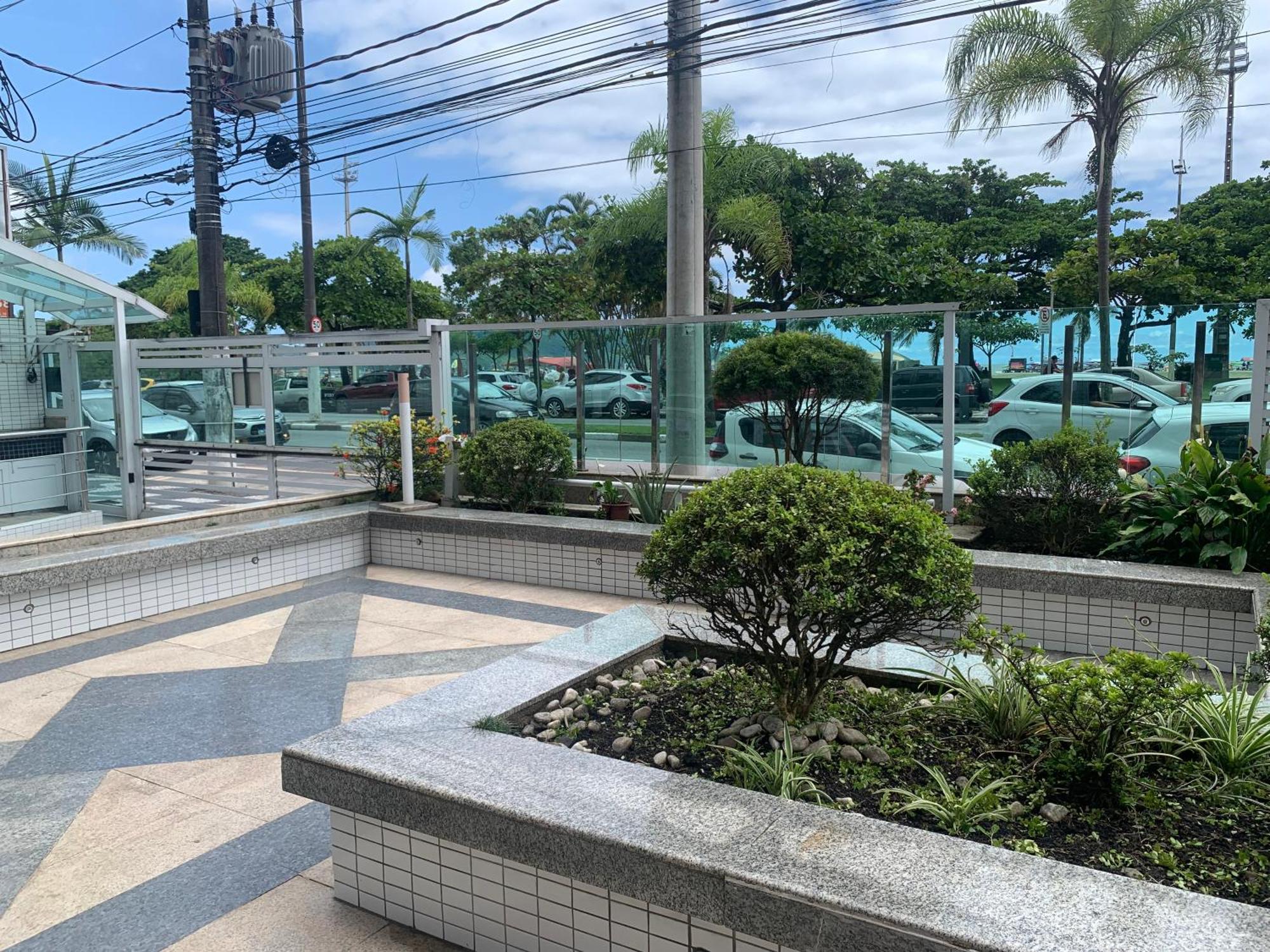 Apartamento Em Santos No Gonzaga Em Frente A Praia Eksteriør bilde