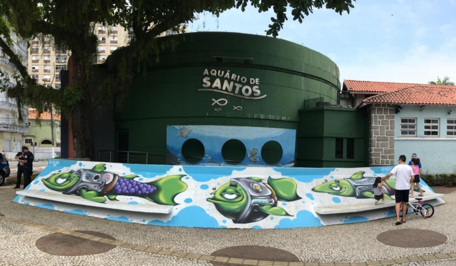 Apartamento Em Santos No Gonzaga Em Frente A Praia Eksteriør bilde