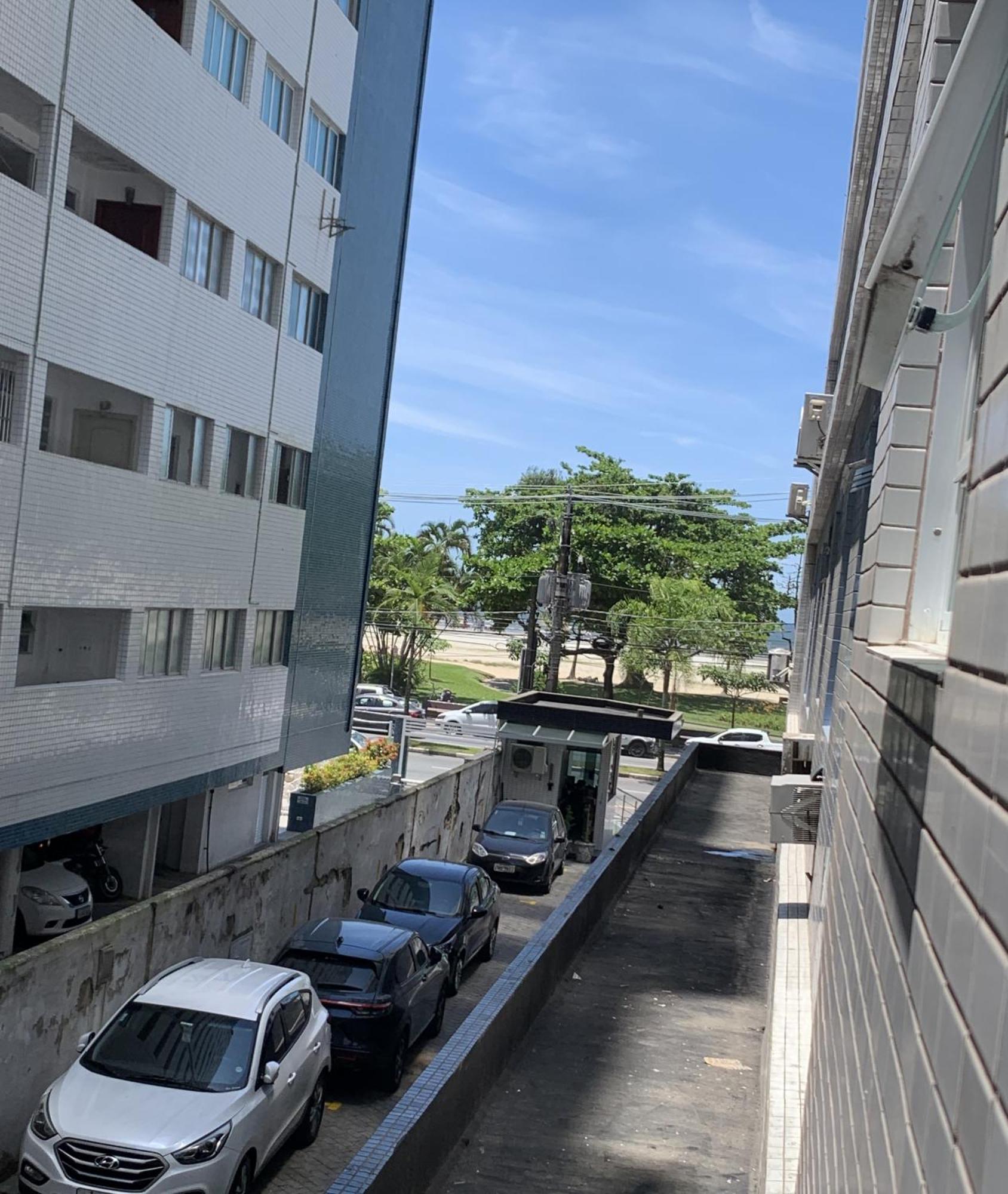 Apartamento Em Santos No Gonzaga Em Frente A Praia Eksteriør bilde