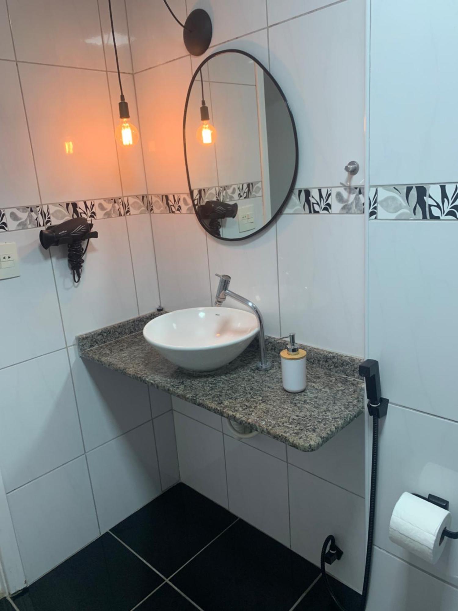 Apartamento Em Santos No Gonzaga Em Frente A Praia Eksteriør bilde
